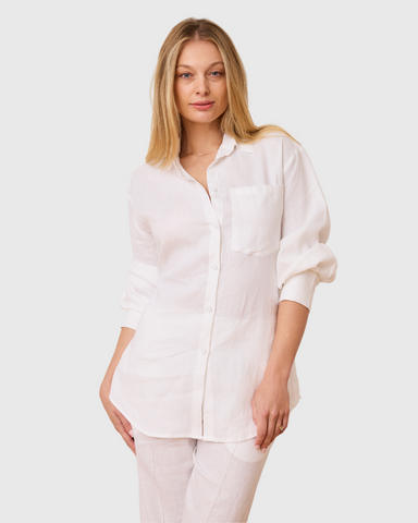 elk ligne shirt white