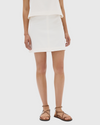 assembly label zoey twill mini skirt cream