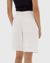 assembly label aria linen short antique white