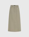 c&m hyatt skirt silver bark