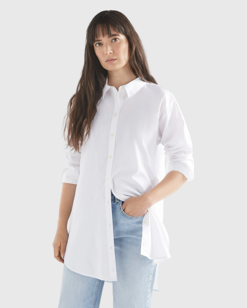 elk ligne shirt white