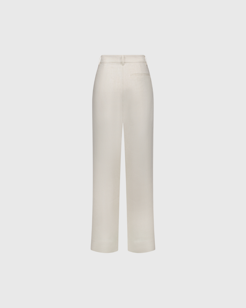 caitlin crisp freddie pant natural linen