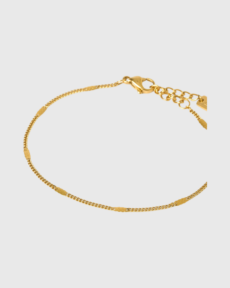 arms of eve willa chain bracelet gold